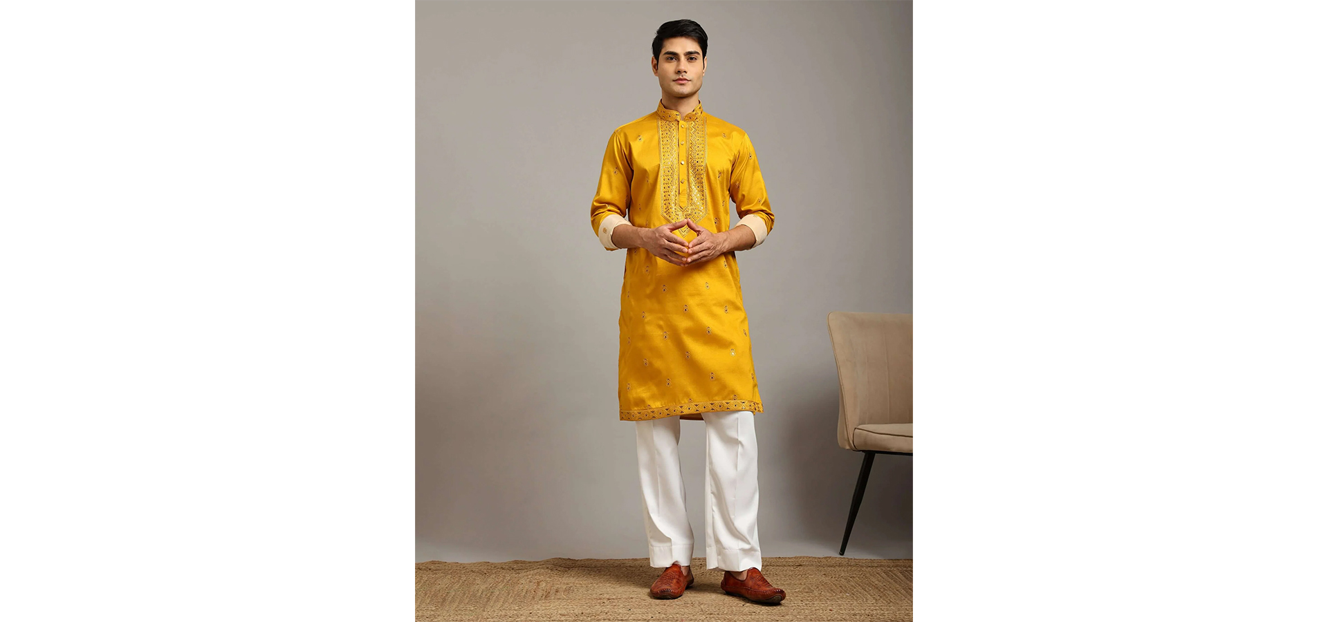 Haldi Kurta for Men in Borivali